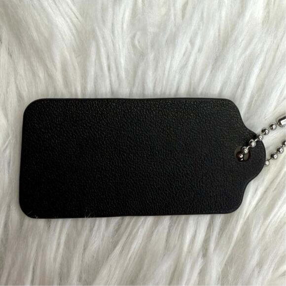 2" COACH Fob Bag Charm Hang tag Hangtag - Picture 2 of 2
